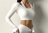 Fake Two Layer Sports Top