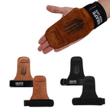 Weightlifting Gymnastics Hand Grips (Fibre | Cowhide)