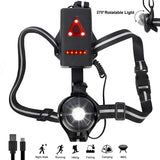 Night Running Safety LED Light USB Charge