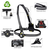 Night Running Safety LED Light USB Charge