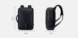 Backpack - Business Backpack USB Port 17 Inch Laptop Anti-theft Bag