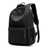 Backpack - Classic Style USB Charging Laptop Backpack