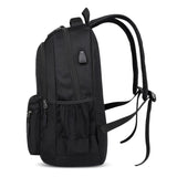 Backpack - Classic Style USB Charging Laptop Backpack
