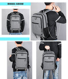 Backpack - Men's Travel Laptop Backpack With USB Charging Port