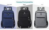 Backpack - Men's Travel Laptop Backpack With USB Charging Port