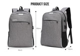 Backpack - USB Charging - Night Reflection - Anti-theft Backpack