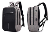 Backpack - USB Port Anti-Theft Backpack