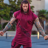 Bodybuilding Hooded Tank Top