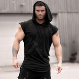 Bodybuilding Hooded Tank Top
