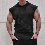 Bodybuilding Hooded Tank Top