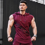 Bodybuilding Hooded Tank Top