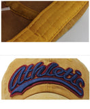 Caps - Washed Denim Baseball Snapback Cap