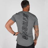 Gym Stronger Black Tee (Several Designs)