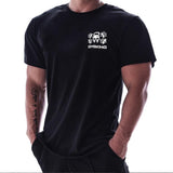 Gym Stronger Black Tee (Several Designs)