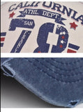 Vintage Distressed San Francisco 78 Baseball Gym Cap