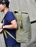 Large Capacity Gym Canvas Rucksack