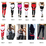 Leggings - Heart-Shaped Sport Leggings 2019 - All Sizes