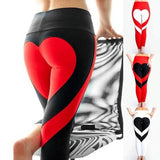 Leggings - Heart-Shaped Sport Leggings - All Sizes!
