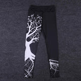 Leggings - Sports Tree Printed Leggings