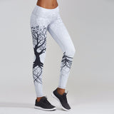 Leggings - Sports Tree Printed Leggings