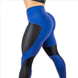 Leggings - Stitching Fitness Push Up Leggings