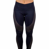 Leggings - Stitching Fitness Push Up Leggings