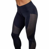 Leggings - Stitching Fitness Push Up Leggings
