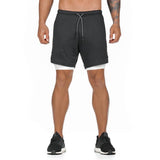 Shorts For Him - 2 In 1 Security Pocket Jogger Shorts ( T-Shirt Back Hook)