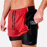 Shorts For Him - Quick Dry 2 In 1 Fitness Shorts