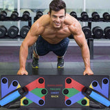 Sport Accessories - 9 In 1 Push Up Rack Board Men Women