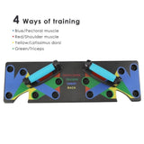 Sport Accessories - 9 In 1 Push Up Rack Board Men Women