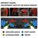 Sport Accessories - 9 In 1 Push Up Rack Board Men Women