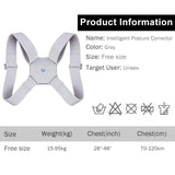 Adjustable Smart Posture Corrector (Unisex)