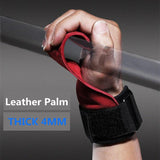 Leather Weightlifting Support Grip