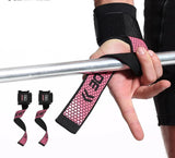 Sport Accessories - Weight-Lifting Silicone Grip Straps