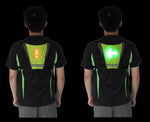 Sport Bags - Cycling Night Vest LED Wireless Safety Signals