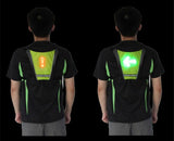 Sport Bags - Cycling Night Vest LED Wireless Safety Signals