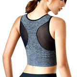 Sport Bras - Breathable Mesh Shockproof Padded Sports Bra