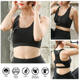 Sport Bras - Sports Bra With Back Phone Pocket