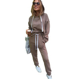 Sport Suit - Autumn Sport Loose Fit Tracksuit (2 Pcs.)