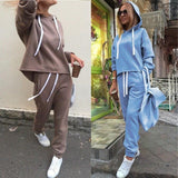 Sport Suit - Autumn Sport Loose Fit Tracksuit (2 Pcs.)