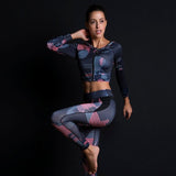 Sport Suit - Print Fitness 2 Piece Sport Suit - Can Be Sold Separately.
