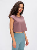 T-Shirt For Her - Quick Dry Fitness Crop Top