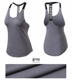 T-Shirt For Her - Quick Dry Fitness T Top (Sports Bra Not Included)