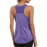 T-Shirt For Her - Sport Racerback Yoga Top