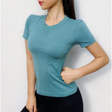 T-Shirt For Her - Yoga Training Gym Fit Top