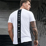 T-Shirts For Him - Fitness Patchwork Slim T-shirt