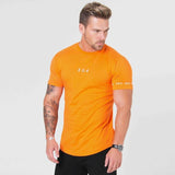 T-Shirts For Him - Fitness Patchwork Slim T-shirt