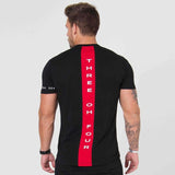 T-Shirts For Him - Fitness Patchwork Slim T-shirt