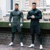 T-Shirts For Him - NEW Quick Dry Compression T-shirt And Leggings Suit (Sold Separately)